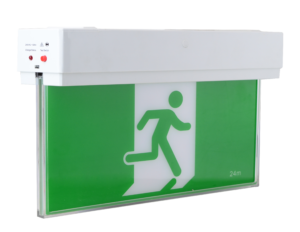 Slimline exit light