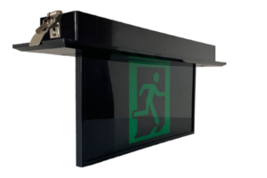 Recessed Blade Exit Light