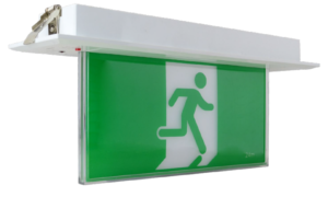 Recessed Blade LED Exit Light